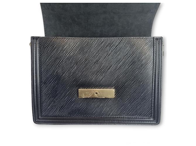 Louis Vuitton Epi Dauphine MM Nero - vista 6
