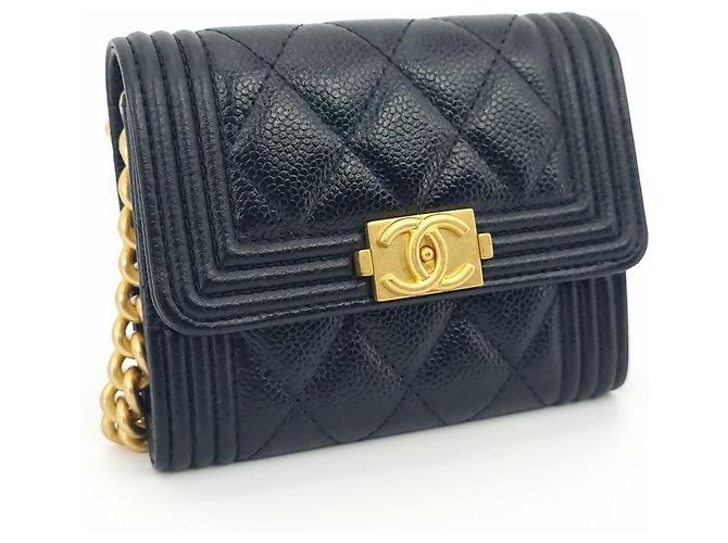 Chanel Boy Mini WOC Schwarz - Ansicht 3