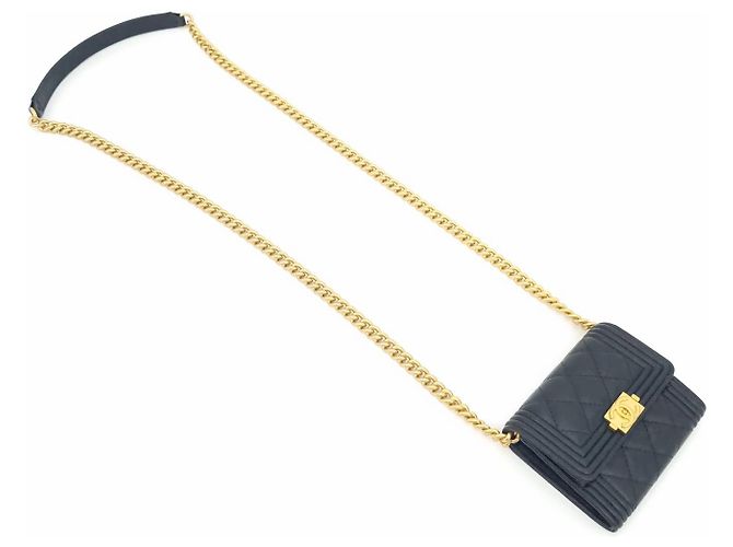 Chanel Boy Mini WOC Schwarz - Ansicht 4