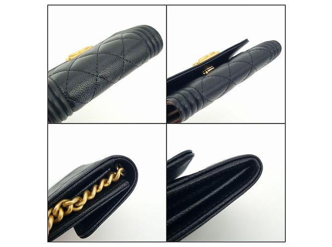 Chanel Boy Mini WOC Schwarz - Ansicht 5