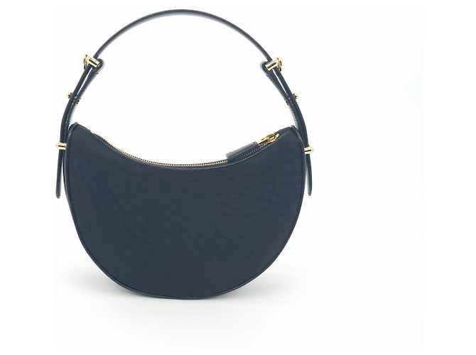 Prada Borsa a Spalla in Re-Nylon e Pelle Spazzolata Arca Nero - vista 2