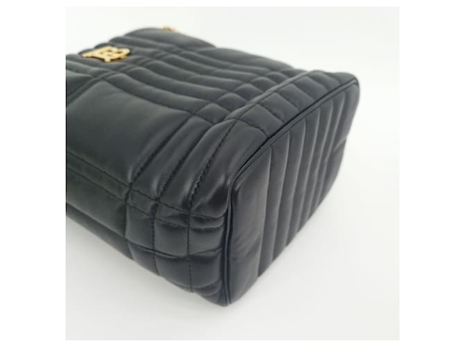 Burberry Borsa a secchiello piccola Lola Nero - vista 6
