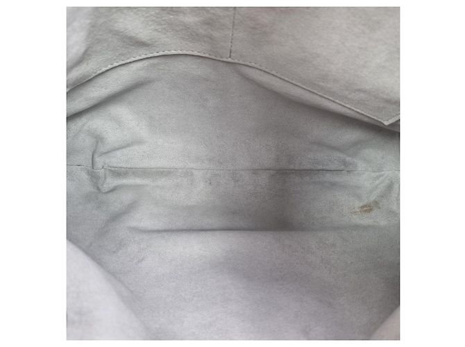 Louis Vuitton Mahina Leder Selene PM Tote Bag Weiß - Ansicht 8