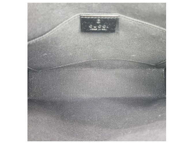Gucci Clutch in lana Marrone - vista 10
