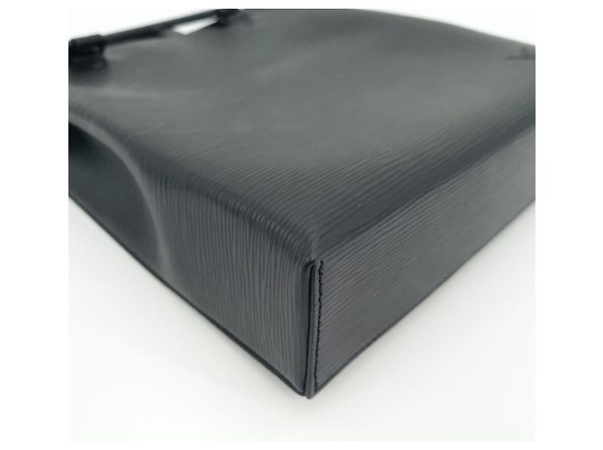 Louis Vuitton Sacca Piatta Epi Nero - vista 6