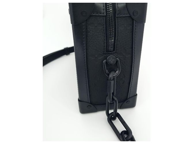 Louis Vuitton Borsa a tracolla Soft Trunk Nero - vista 8