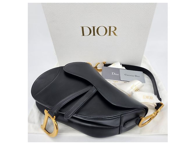 Saddle Dior Bolsa de sela Preto - vista 13