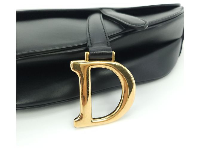 Saddle Dior Bolsa de sela Preto - vista 4