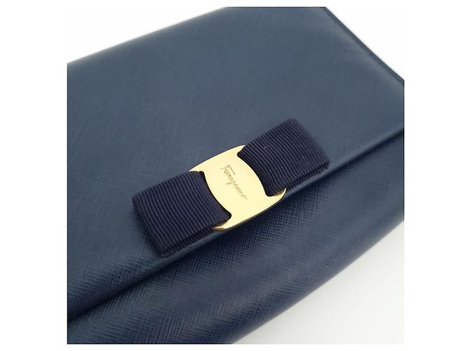 Borsa a tracolla Vara Geni di Salvatore Ferragamo Porpora - vista 4