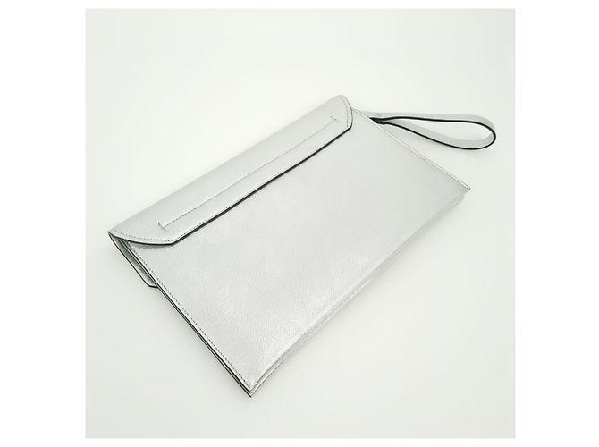 Clutch Mago Salvatore Ferragamo Argento - vista 3