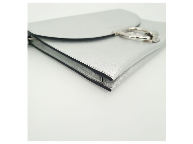Clutch Mago Salvatore Ferragamo Argento - vista 6