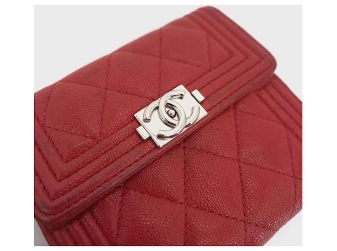 Boy Chanel Jungengeldbörse Rot - Ansicht 8