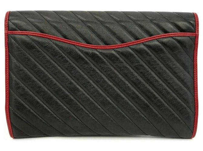 Gucci Clutch GG Marmont Matelassé Nero - vista 3