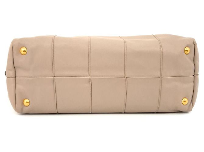 Prada Borsa a spalla in pelle di vitello Marrone - vista 9