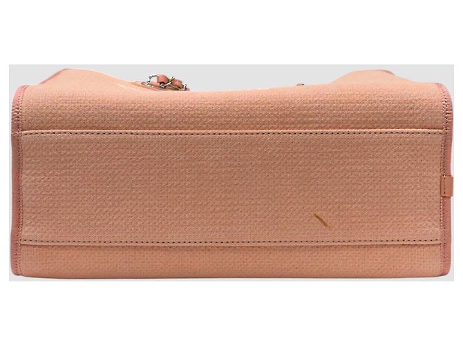 Chanel Borsa da bowling Deauville rosa versione con chip interno - vista 8