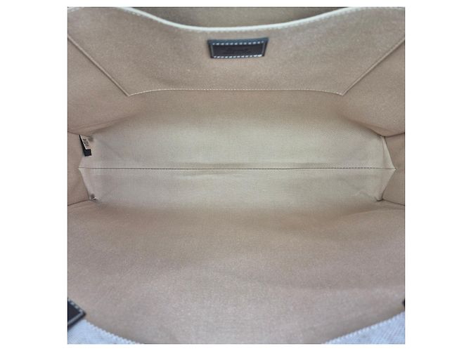 Chloé Borsa Woody Large Marrone - vista 10