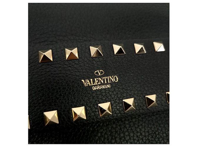 Valentino Rockstud Umhängetasche Schwarz - Ansicht 5