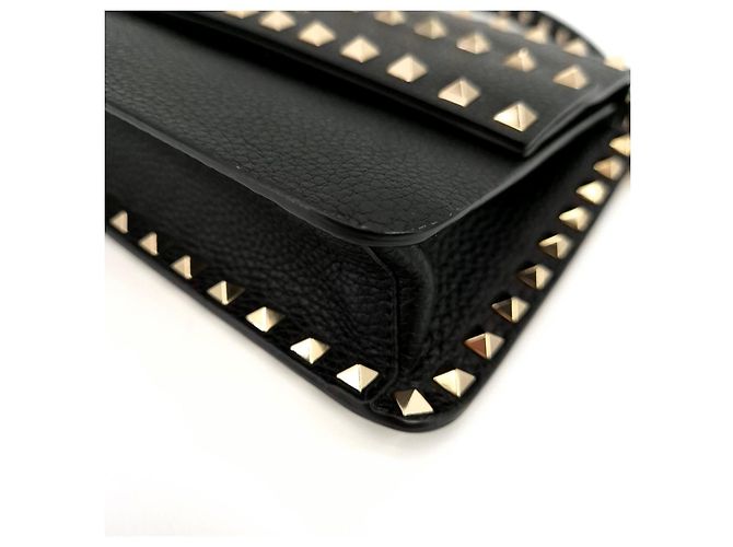 Valentino Rockstud Umhängetasche Schwarz - Ansicht 6