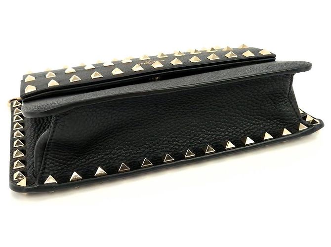 Valentino Rockstud Umhängetasche Schwarz - Ansicht 8