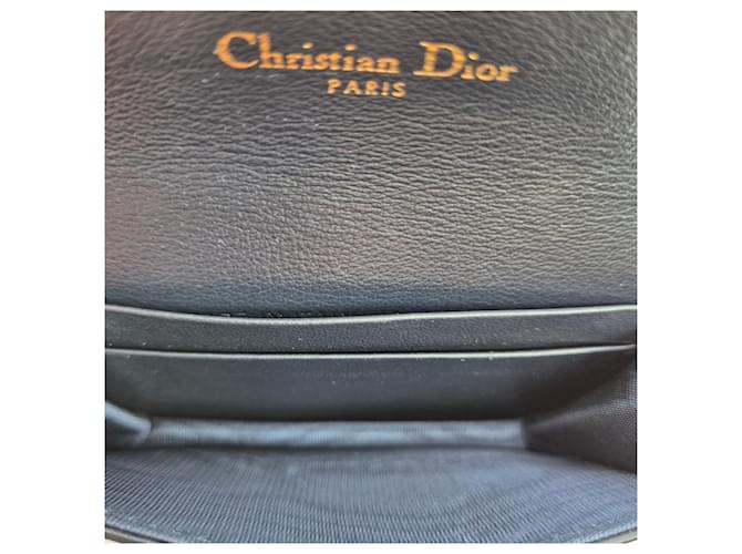 Dior Tarjetero Oblique Saddle Azul - vista 9