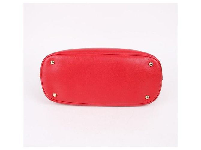 Gucci Horsebit Gold-tone Red Bag Rosso - vista 2