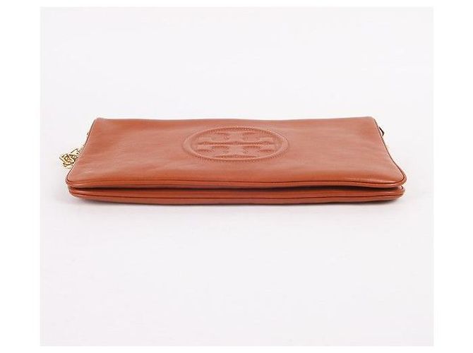 Tory Burch Amanda Brown Clutch Schultertasche Braun - Ansicht 2