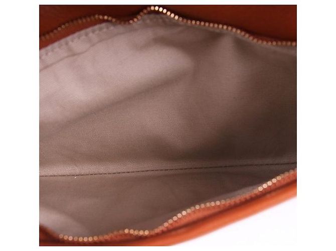 Tory Burch Amanda Brown Clutch Schultertasche Braun - Ansicht 3