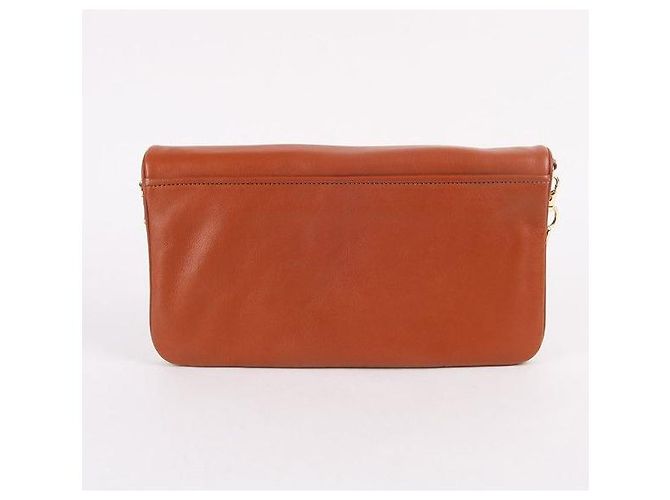 Tory Burch Amanda Brown Clutch Schultertasche Braun - Ansicht 5