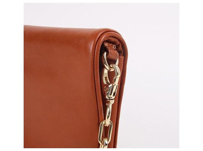 Tory Burch Amanda Brown Clutch Schultertasche Braun - Ansicht 7
