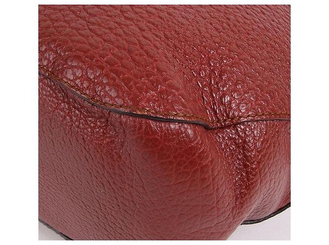 Burberry Große Goldplattierte Orchard-Tote-Tasche Rot - Ansicht 4