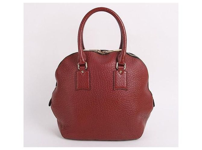 Burberry Große Goldplattierte Orchard-Tote-Tasche Rot - Ansicht 7
