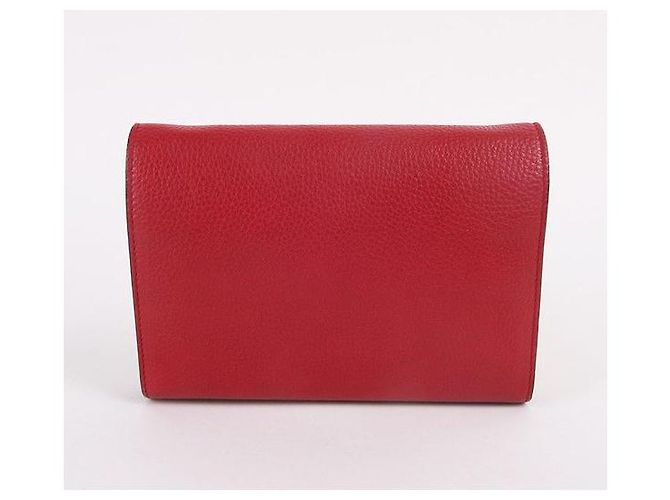 Gucci Borsa a tracolla GG Marmont rossa WOC Rosso - vista 7