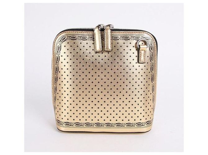 Gucci Borsa a tracolla mini Starprint Gold D'oro - vista 4