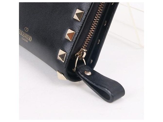 Valentino Cartera Negra para Mujer Rockstud Negro - vista 2