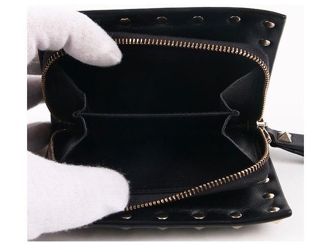 Valentino Cartera Negra para Mujer Rockstud Negro - vista 9