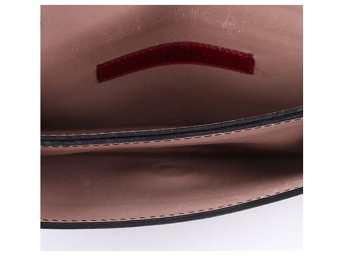 Valentino Borsa clutch nera Rockstud piccola Nero - vista 5