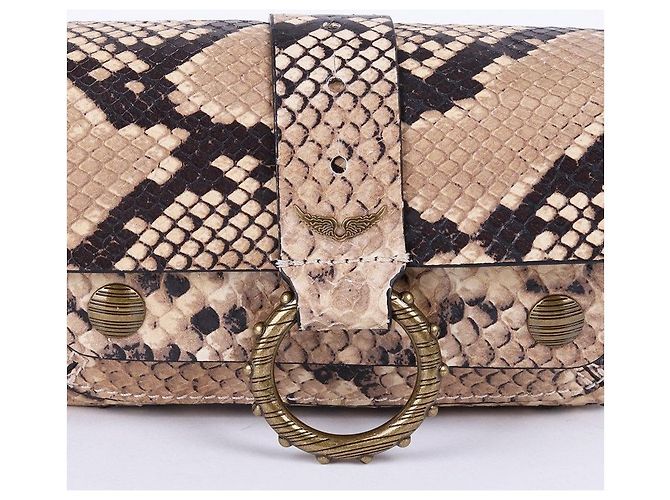 Zadig & Voltaire Borsa a Spalla Kate Mini Chain Marrone - vista 2