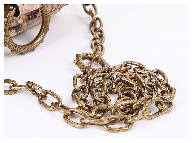 Zadig & Voltaire Borsa a Spalla Kate Mini Chain Marrone - vista 5