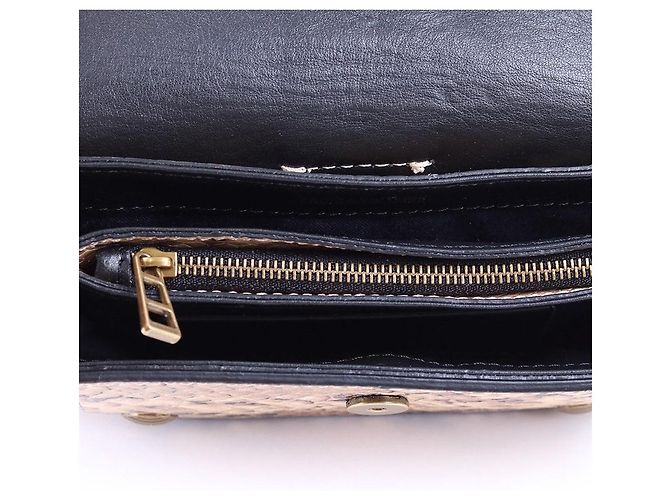 Zadig & Voltaire Borsa a Spalla Kate Mini Chain Marrone - vista 6