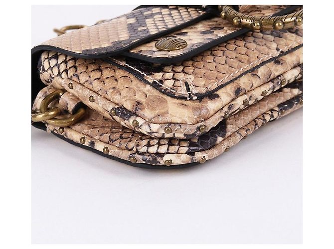 Zadig & Voltaire Borsa a Spalla Kate Mini Chain Marrone - vista 8