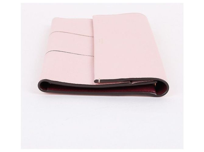 Tory Burch Rosa Leder Clutch Bag mit drei Fächern Pink - Ansicht 4