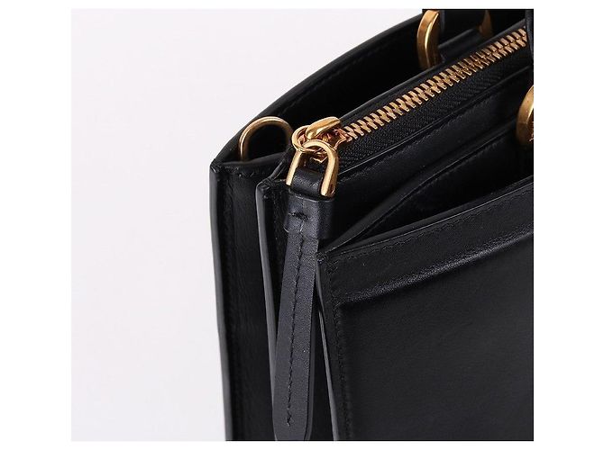 Salvatore Ferragamo Borsa a spalla Gancini a tre pieghe Nero - vista 4