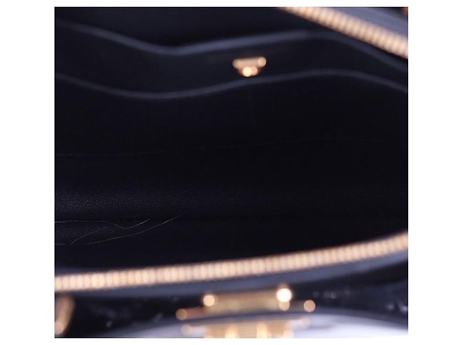 Salvatore Ferragamo Borsa a spalla Gancini a tre pieghe Nero - vista 6