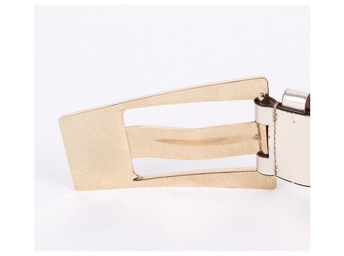 Gucci Cintura larga in metallo dorato per donne D'oro - vista 6