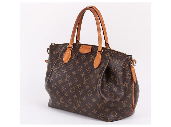 Louis Vuitton Borsa a Spalla Monogram Turenne MM Marrone - vista 3