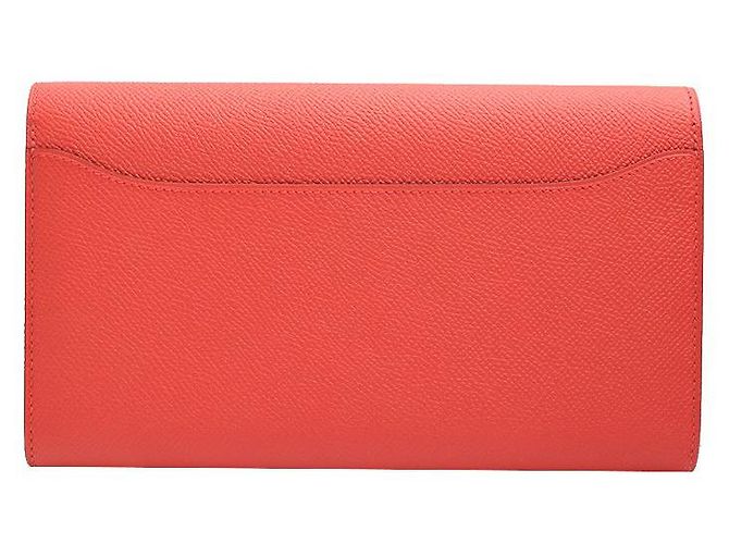 Hermès Constance Langer Geldbeutel Rose Jaipur Epsom Goldbeschläge Golden - Ansicht 2
