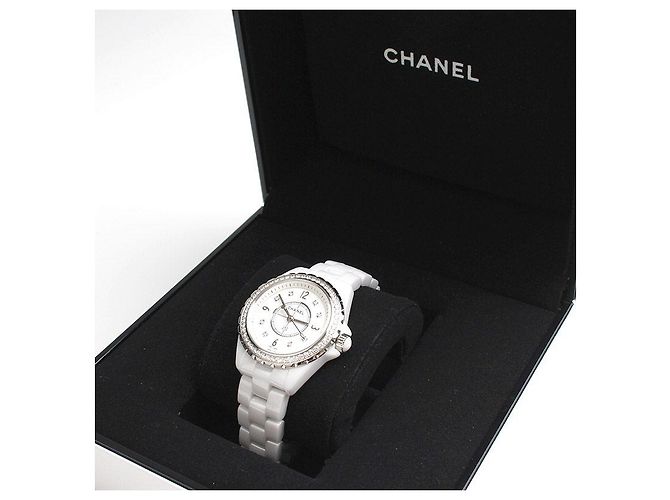 J12 Chanel Diamond White Uhr Weiß - Ansicht 6