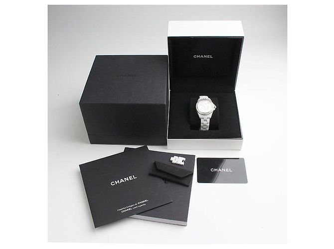 J12 Chanel Diamond White Uhr Weiß - Ansicht 7