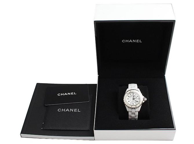 J12 Chanel Diamond White Uhr Weiß - Ansicht 8