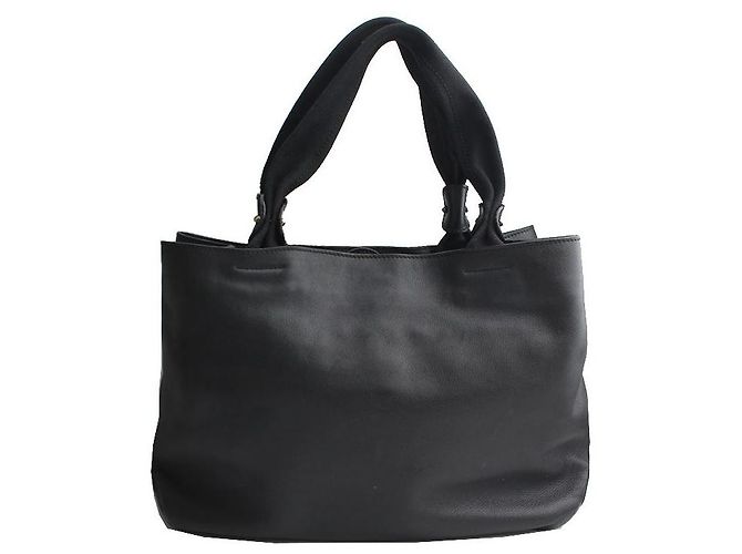 Salvatore Ferragamo Schwarze Vara Leder Tragetasche - Ansicht 3